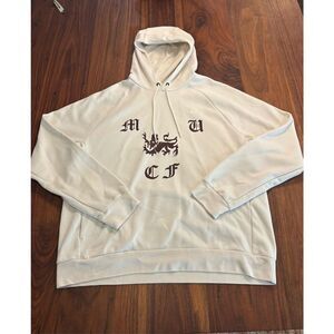 Nike x Travis Scott Men’s White Maximus United ComplexCon Pullover Hoodie Large